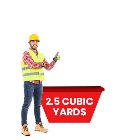Order Today 2.5 Yard Mini Skip
